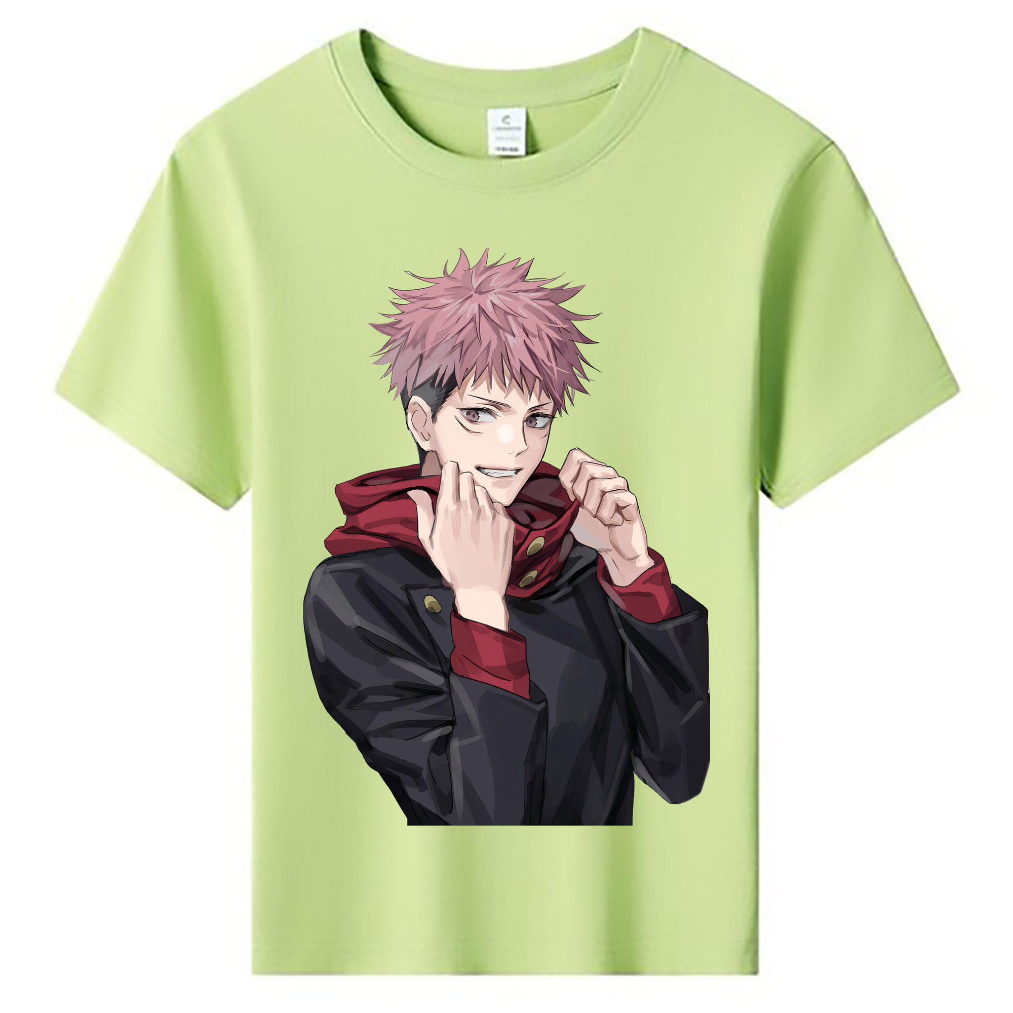 （画像用） 呪術廻戦 Jujutsu Kaisen 綿100％キッズTシャツ（フロントプリント）